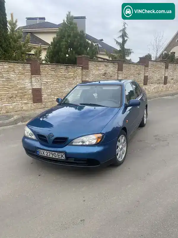 Nissan Primera 2001, фото з оголошення 2 з 17, VIN SJNBEAP11U0531525