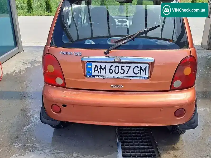Chery QQ 2008, фото з оголошення 2 з 12, VIN LVVDB22B88D072239