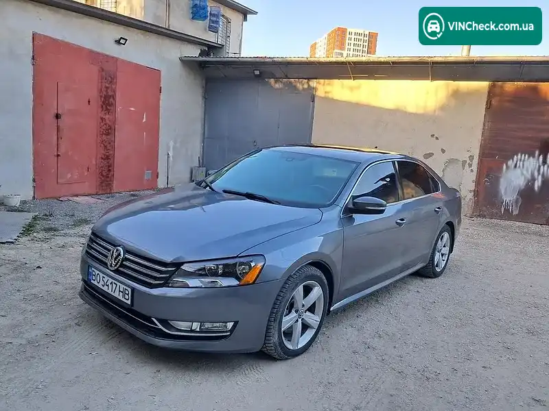Volkswagen Passat 2013, фото з оголошення 1 з 17, VIN 1VWBP7A31DC128206
