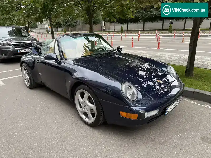 Porsche 911 1997, фото з оголошення 1 з 21, VIN WP0CA2996WS341178