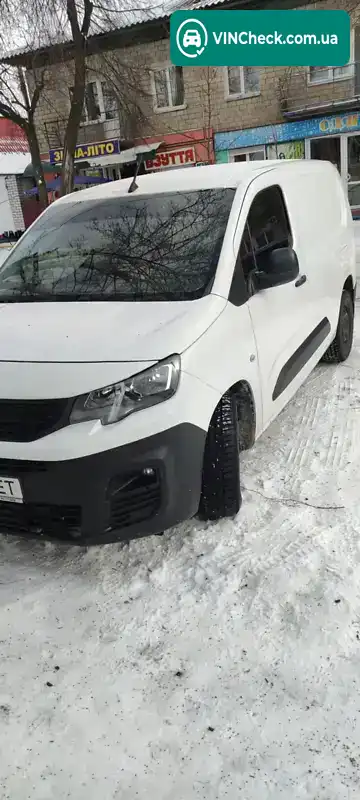 Peugeot Partner 2020, фото з оголошення 1 з 7, VIN VR3EF9HPALJ816913