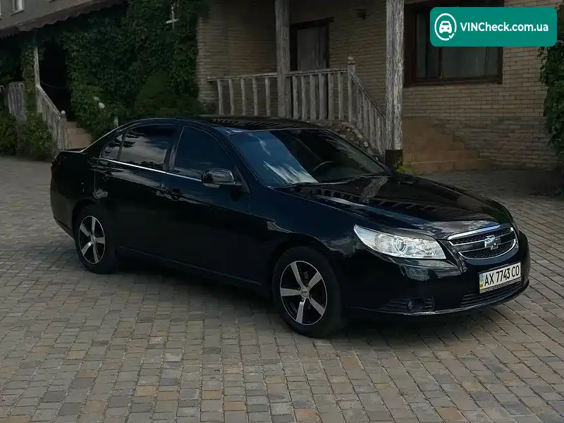 Chevrolet Epica 2009, фото з оголошення 1 з 13, VIN Y6DLF69KE9B156262