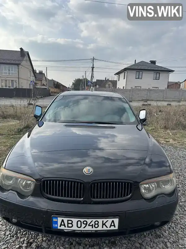 BMW 7 Series 2001, фото з оголошення 1 з 12, VIN WBAGL41040DL88125