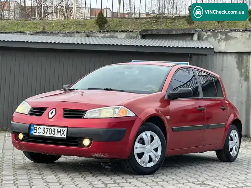 Renault Megane 2003, фото з оголошення 1 з 21, VIN VF1BM1B0H29475925