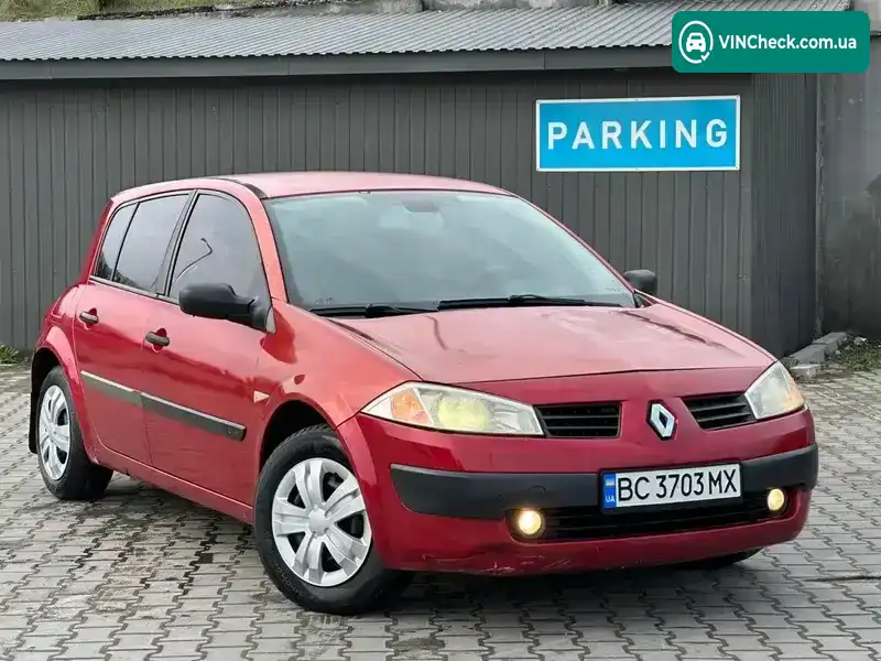 Renault Megane 2003, фото з оголошення 2 з 21, VIN VF1BM1B0H29475925