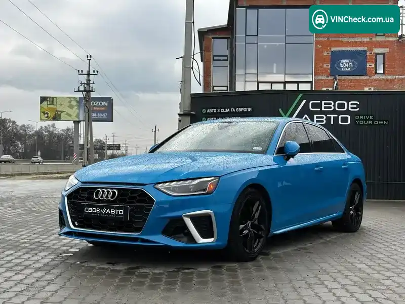Audi A4 2022, фото з оголошення 1 з 20, VIN WAUEAAF48NN014478