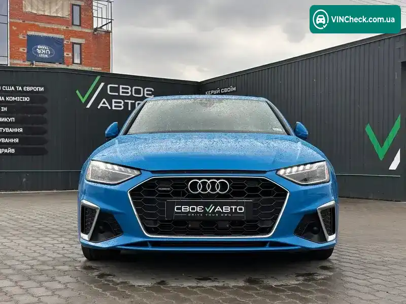 Audi A4 2022, фото з оголошення 2 з 20, VIN WAUEAAF48NN014478