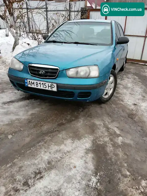 Hyundai Elantra 2003, фото з оголошення 1 з 9, VIN KMHDM51VP3U091395