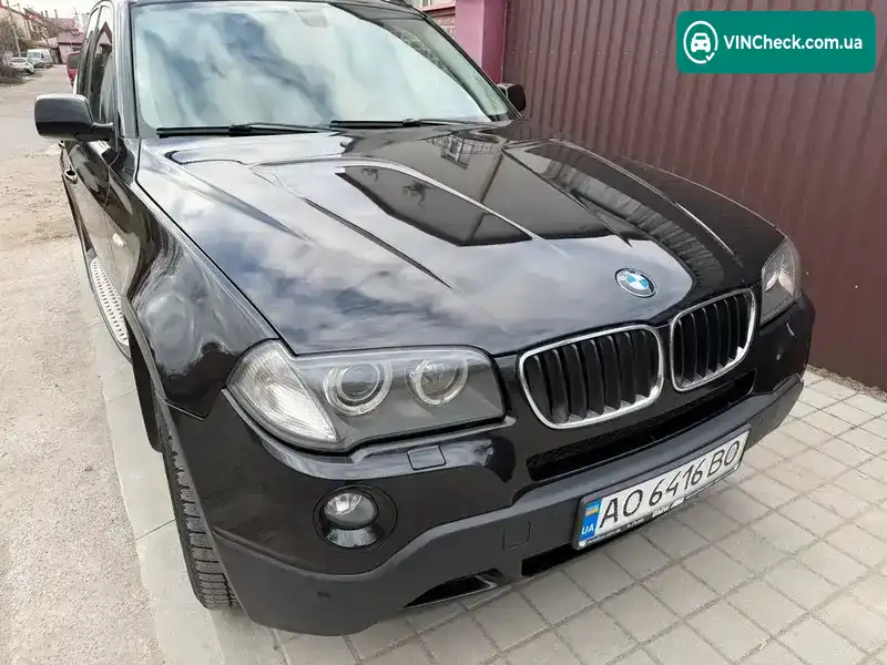 BMW X3 2008, фото з оголошення 2 з 21, VIN WBAPE11050WJ58140