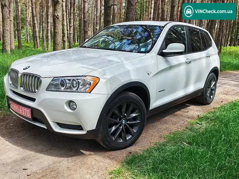 BMW X3 2012, фото з оголошення 1 з 20, VIN 5UXWX9C53D0A24236