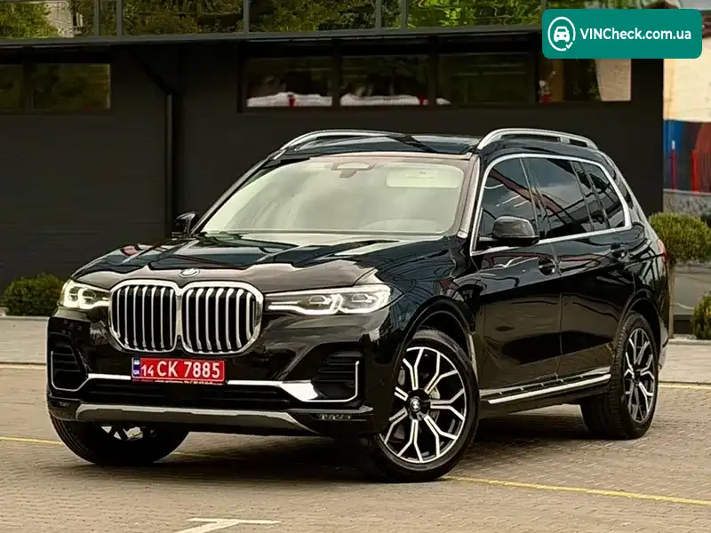 BMW X7 2020, фото з оголошення 2 з 20, VIN 5UXCW2C03L9B91692