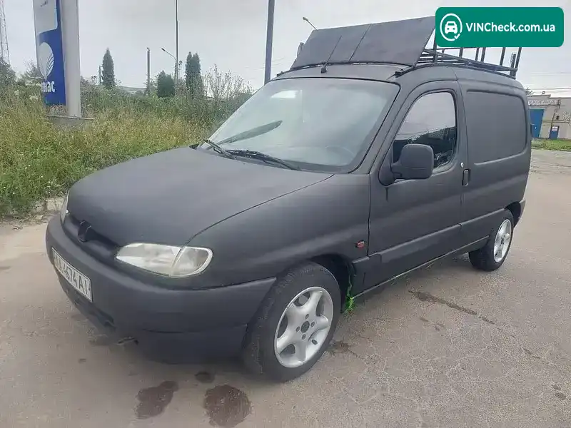 Peugeot Partner 1999, фото з оголошення 1 з 11, VIN VF35BWJZE60162716