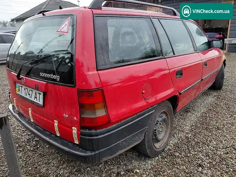 Opel Astra 1995, фото з оголошення 1 з 7, VIN W0L000051S2737246