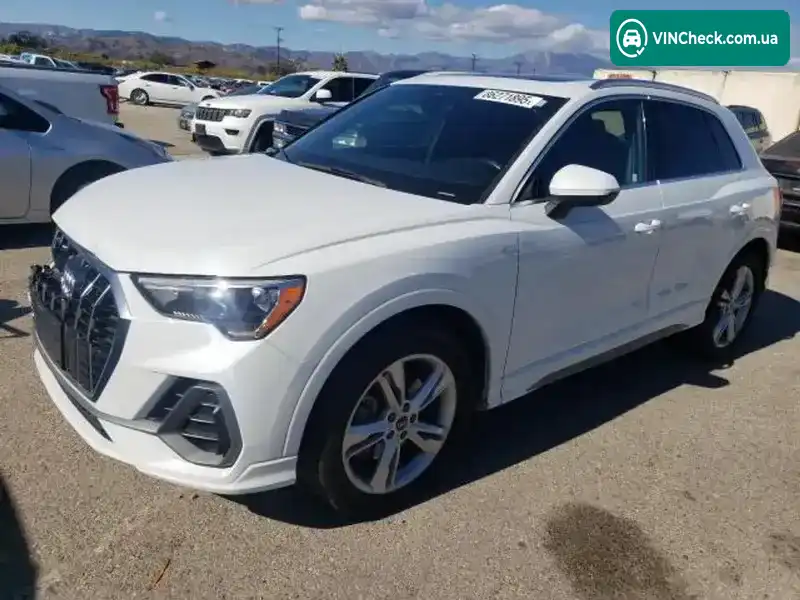 Audi Q3 2021, фото з оголошення 1 з 14, VIN WA1DECF30N1031797