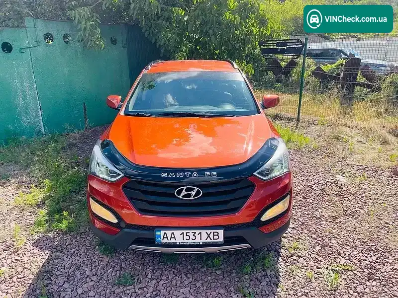 Hyundai Santa FE 2014, фото з оголошення 2 з 20, VIN 5XYZU3LB0FG235849