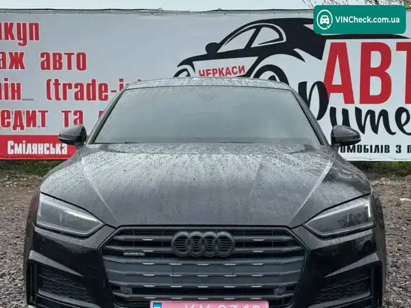 Audi A5 Sportback 2017, фото з оголошення 2 з 18, VIN WAUENCF54JA016870