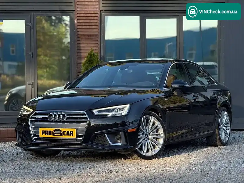 Audi A4 2019, фото з оголошення 1 з 20, VIN WAUENAF48KA053210