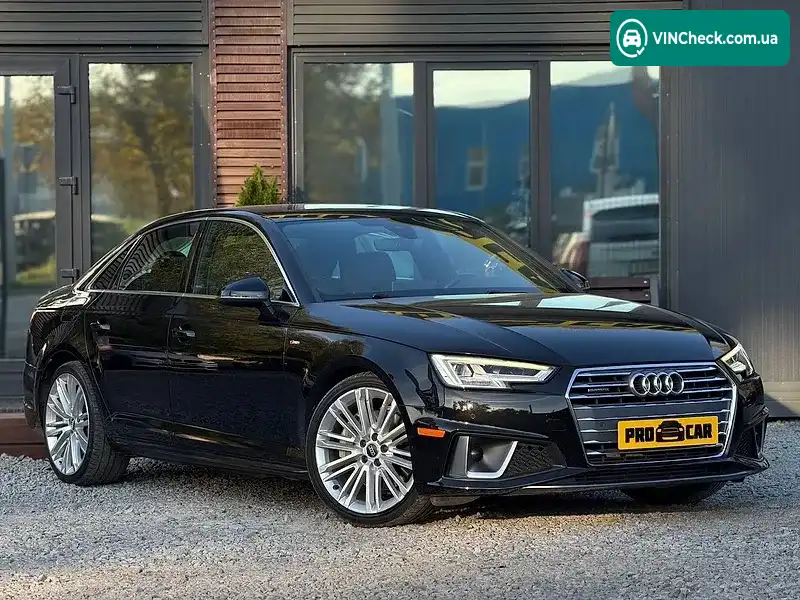 Audi A4 2019, фото з оголошення 2 з 20, VIN WAUENAF48KA053210