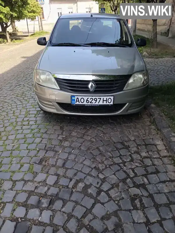 Renault Logan 2009, фото з оголошення 1 з 8, VIN VF1LSRAAH42035857