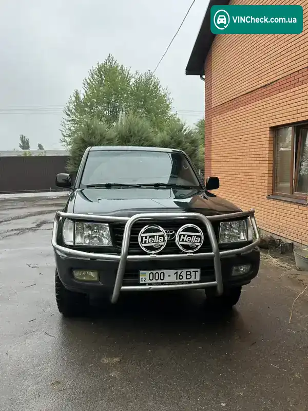 Toyota Land Cruiser 1998, фото з оголошення 2 з 9, VIN JT111PJA508000019