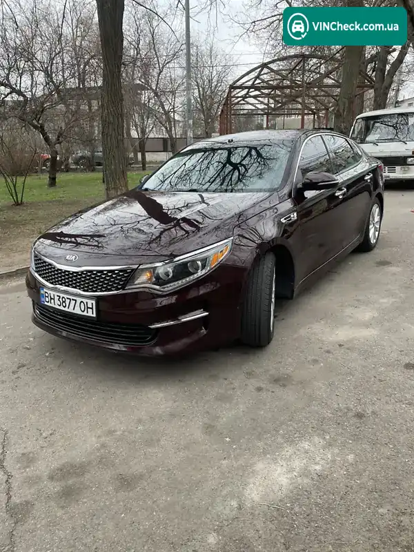 Kia Optima 2016, фото з оголошення 1 з 15, VIN 5XXGU4L37GG039662