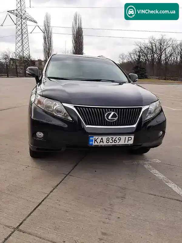 Lexus RX 2011, фото з оголошення 1 з 20, VIN JTJBK11A602441777
