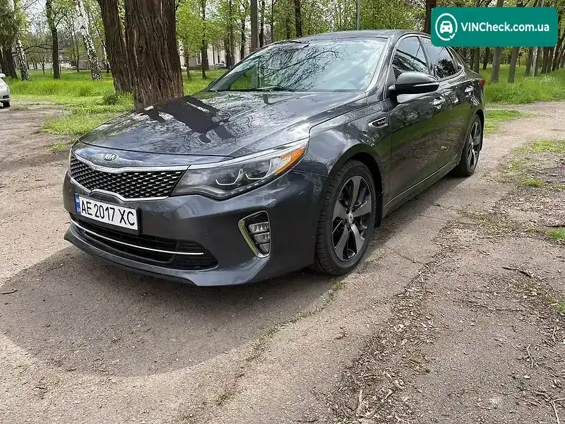 Kia Optima 2017, фото з оголошення 2 з 20, VIN 5XXGW4L20JG225066