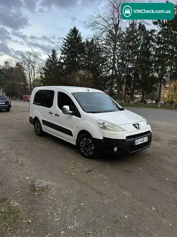 Peugeot Partner 2011, фото з оголошення 2 з 8, VIN VF37F9HXCBJ582279