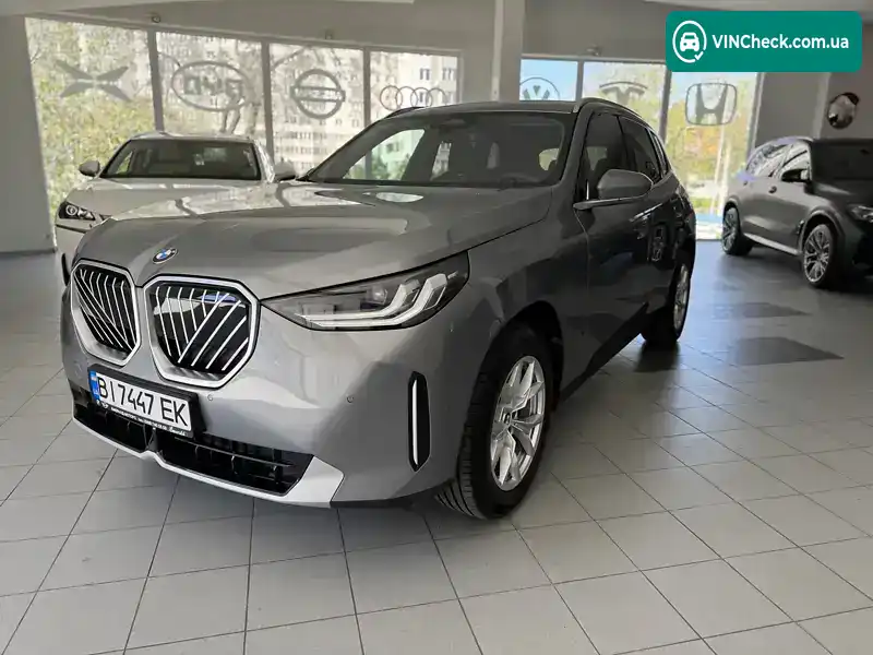 BMW X3 2025, фото з оголошення 1 з 21, VIN WBA31GP0809Z15311