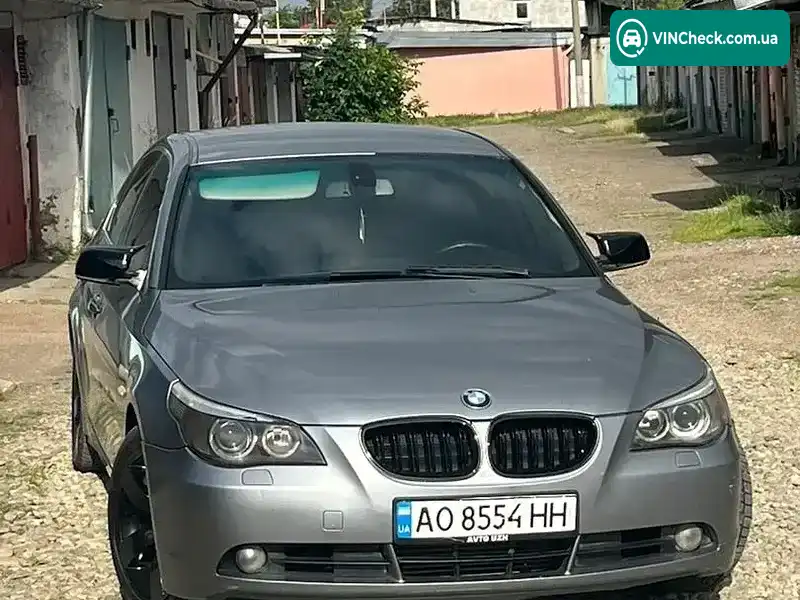 BMW 5 Series 2005, фото з оголошення 1 з 12, VIN WBANC51070B119092