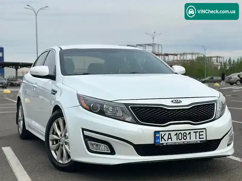 Kia Optima 2014, фото з оголошення 2 з 21, VIN 5XXGN4A75FG413719