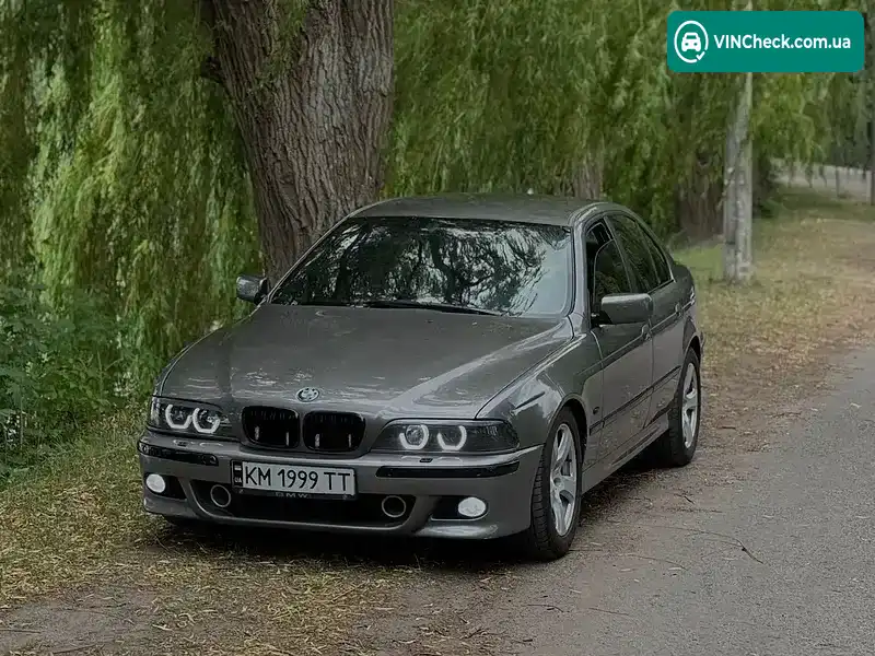 BMW 5 Series 2002, фото з оголошення 1 з 13, VIN WBADL010X0GY10862