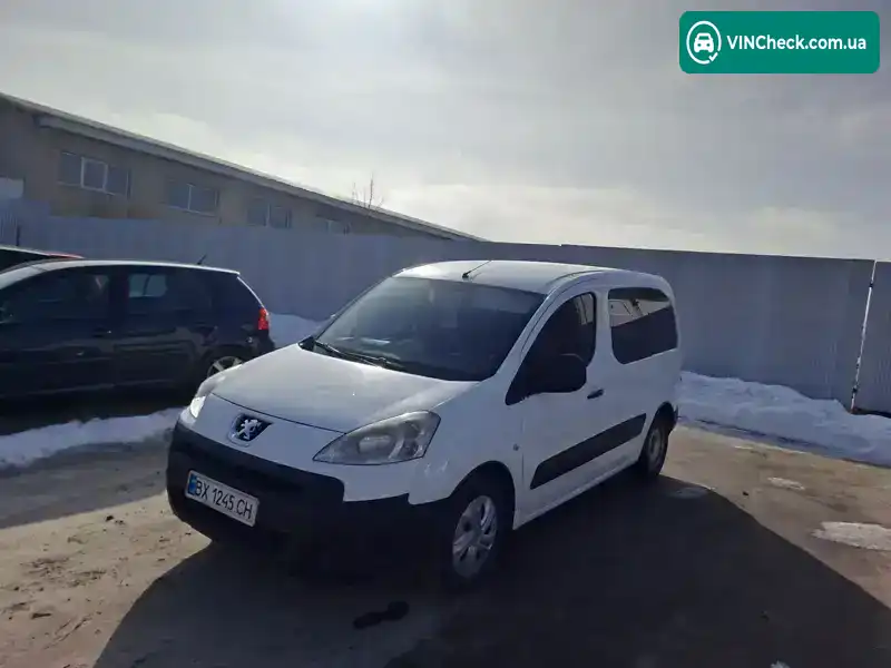 Peugeot Partner 2010, фото з оголошення 1 з 21, VIN VF37B9HXCAJ747412