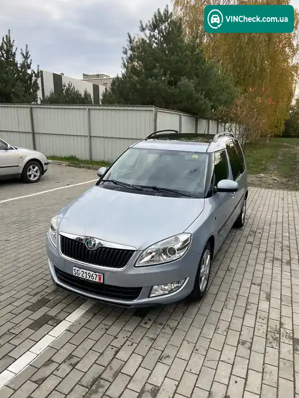 Skoda Roomster 2010, фото з оголошення 2 з 20, VIN TMBNN25J9B5029152