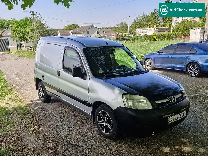 Peugeot Partner 2006, фото з оголошення 1 з 7, VIN VF3GBWJYB96201209