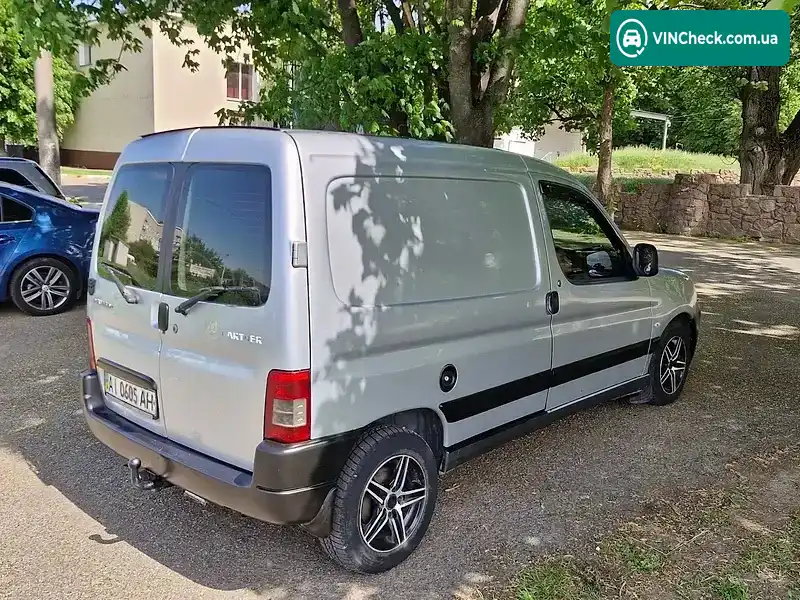 Peugeot Partner 2006, фото з оголошення 2 з 7, VIN VF3GBWJYB96201209
