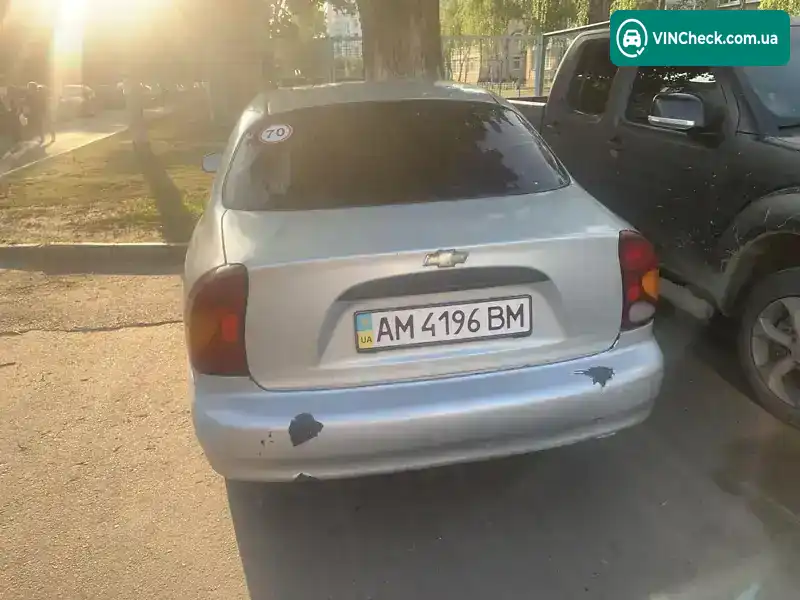 Chevrolet Lanos 2007, фото з оголошення 2 з 12, VIN Y6DTF69Y080120543