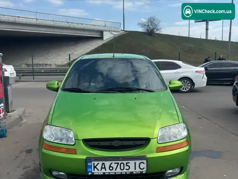 Chevrolet Aveo 2005, фото з оголошення 2 з 20, VIN Y6DSF48YE5B321875