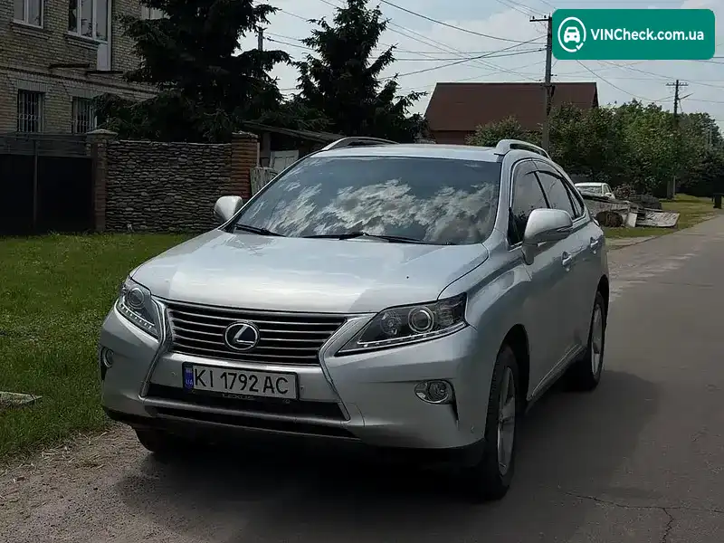 Lexus RX 2013, фото з оголошення 1 з 8, VIN 2T2BK1BA1DC191305