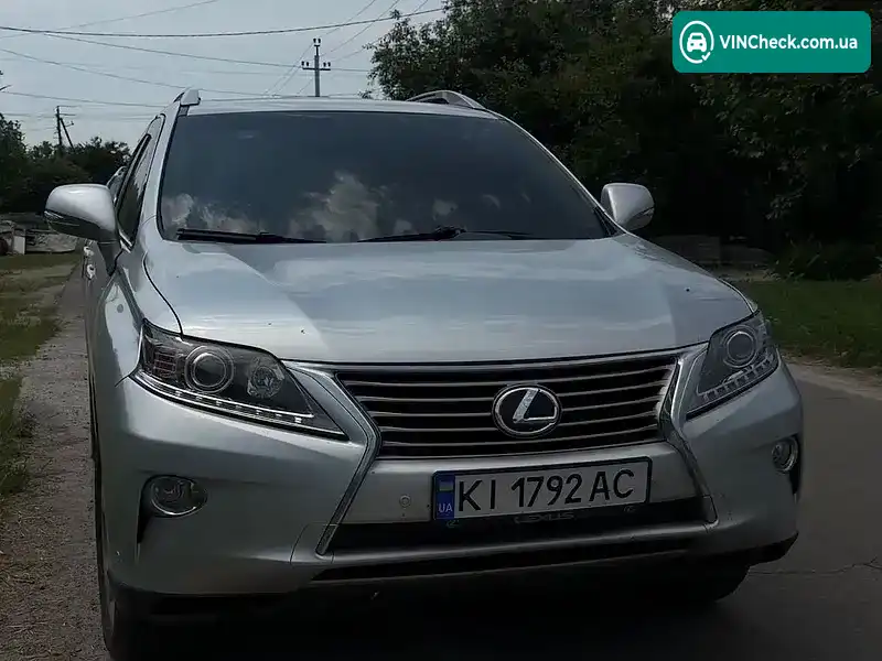 Lexus RX 2013, фото з оголошення 2 з 8, VIN 2T2BK1BA1DC191305
