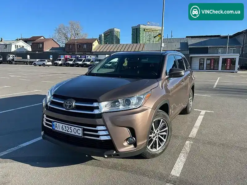 Toyota Highlander 2017, фото з оголошення 1 з 16, VIN 5TDJZRFH1HS430981