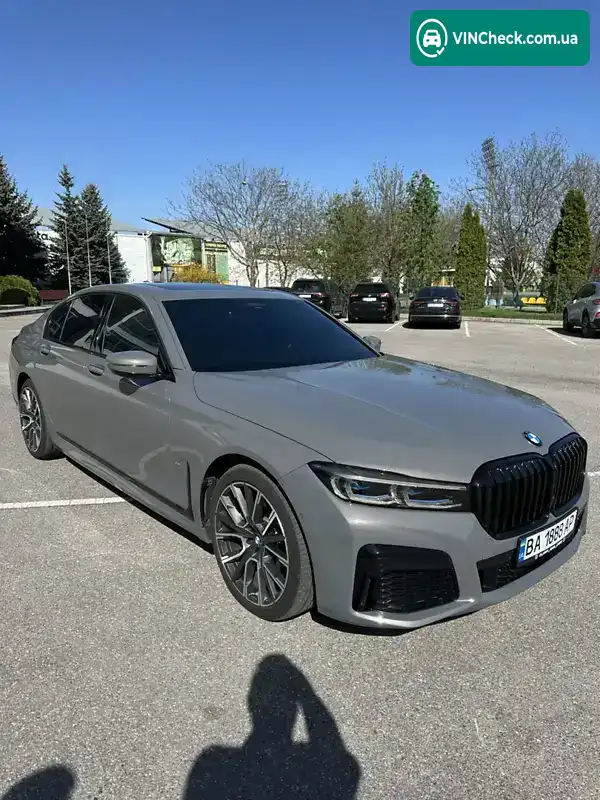 BMW 7 Series 2021, фото з оголошення 1 з 21, VIN WBA7B8106MCH23149