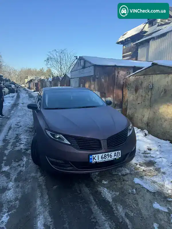 Lincoln MKZ 2015, фото з оголошення 1 з 9, VIN 3LN6L2LUXGR603426