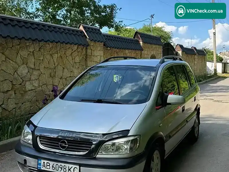 Opel Zafira 1999, фото з оголошення 2 з 17, VIN W0L0TGF75Y2016230