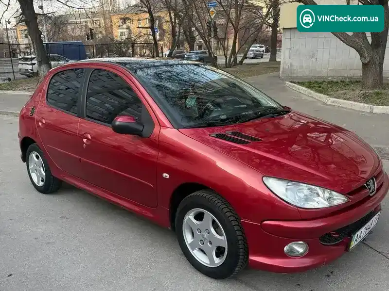 Peugeot 206 2006, фото з оголошення 1 з 21, VIN VF32AKFWR47606824