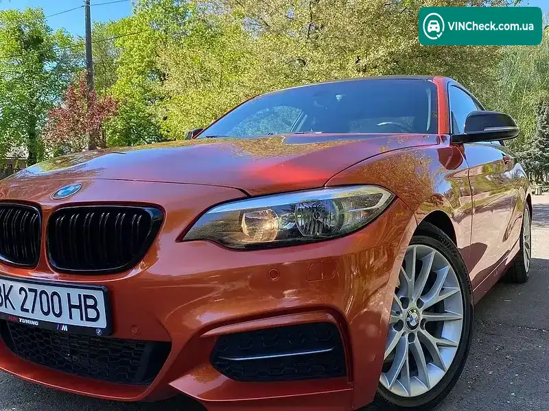 BMW 2 Series 2014, фото з оголошення 2 з 21, VIN WBA1F5C52EVV99689