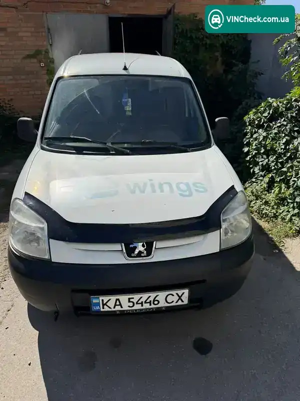 Peugeot Partner 2010, фото з оголошення 1 з 7, VIN VF3GBKFWCAX519027