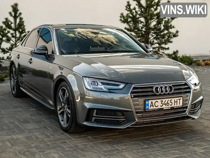 Audi A4 2016, фото з оголошення 1 з 20, VIN WAULNAF42HN017733