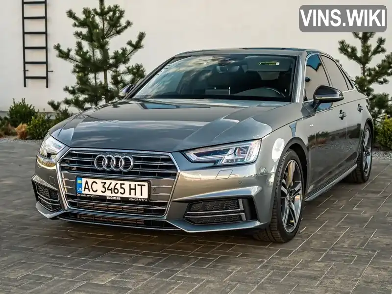 Audi A4 2016, фото з оголошення 2 з 20, VIN WAULNAF42HN017733