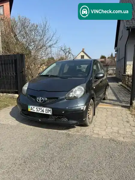 Toyota Aygo 2006, фото з оголошення 1 з 21, VIN JTDKG10C80N038275